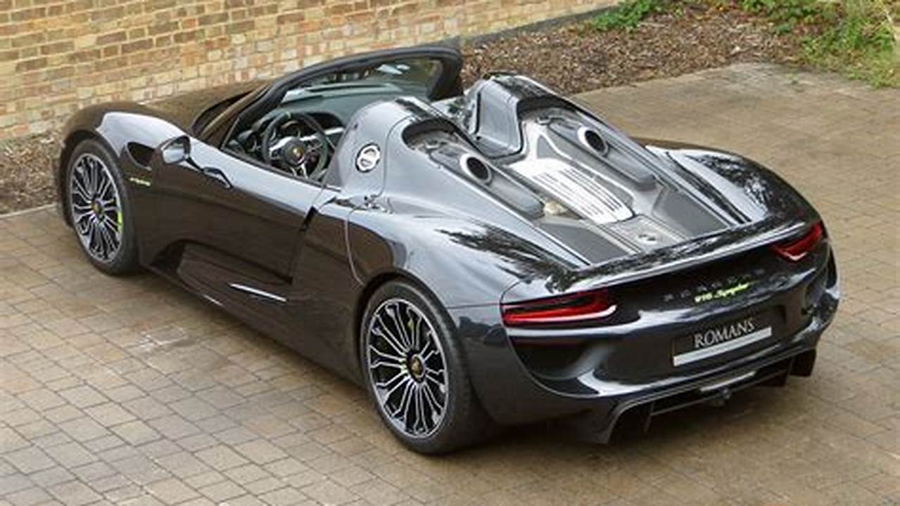 Unveiling the Ultimate Driving Experience: Porsche 918 Spyder for Sale